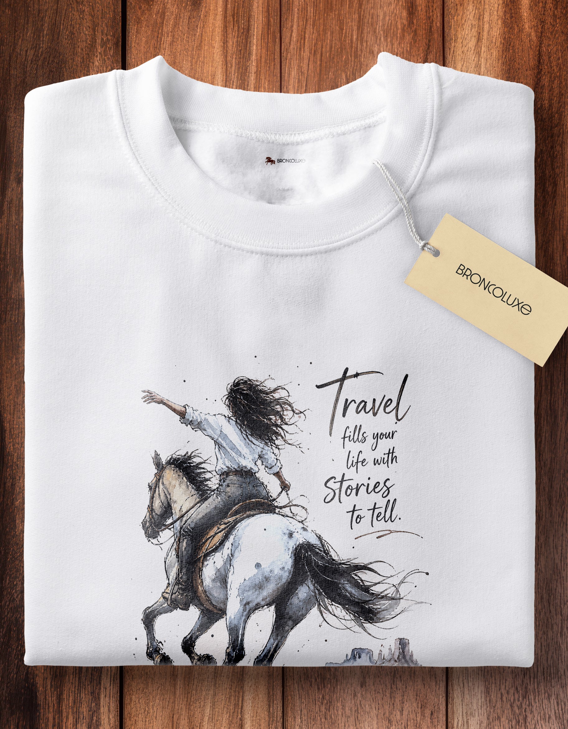 Traveler Beige Oversized Tee